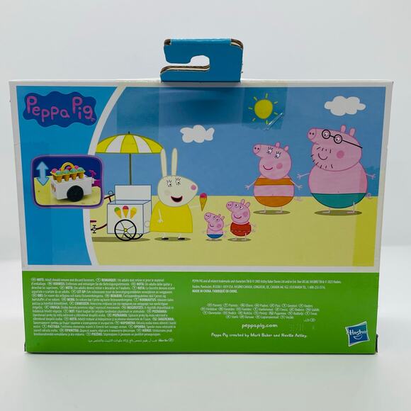 Peppa Pig Ice Cream Cart Playset- New - Picture 2 of 5